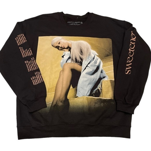 Ariana Grande Staircase Sweetener World‎ Tour RARE crewneck sweatshirt size L
